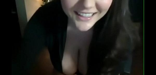  Bbw Brunette With Massive Boobs On Webcam